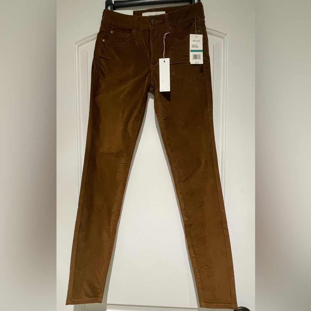 Ella Moss Saddle Brown Skinny Pants